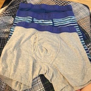 3 medium lucky brand boxer briefs